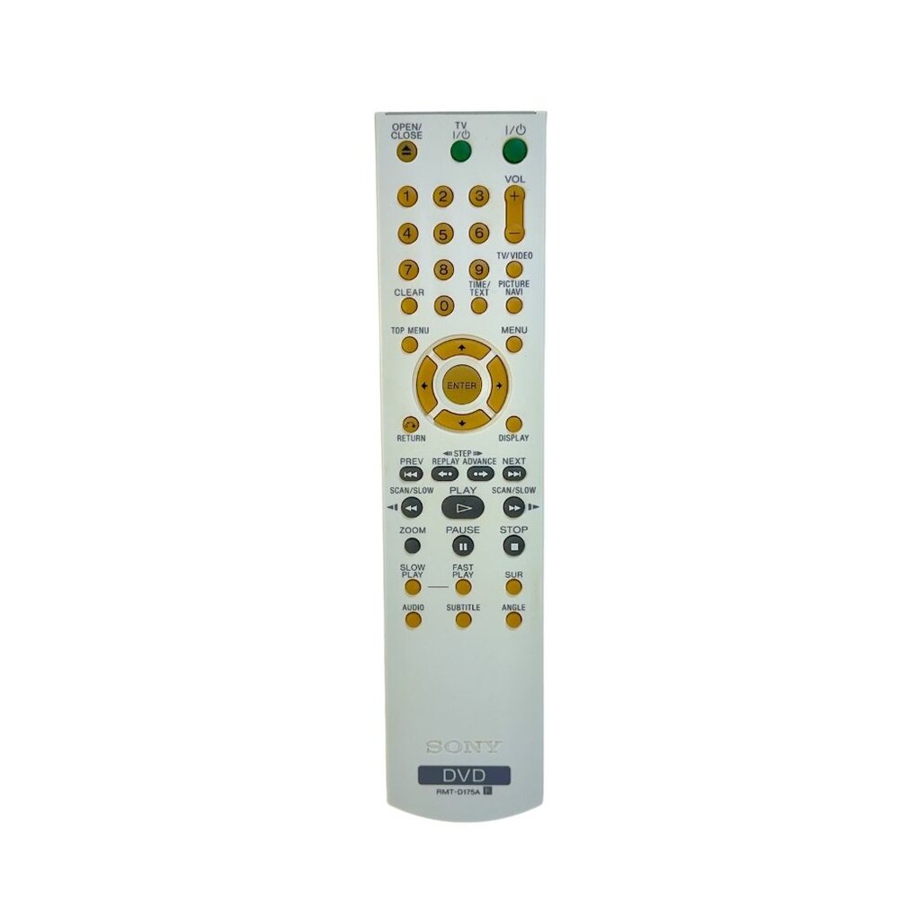 Sony DVD Remote Control RMT-D175A For Home Entertainment System - Picture 3 of 5